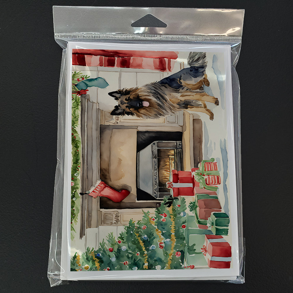 Belgian Tervuren Christmas Greeting Cards Pack of 8