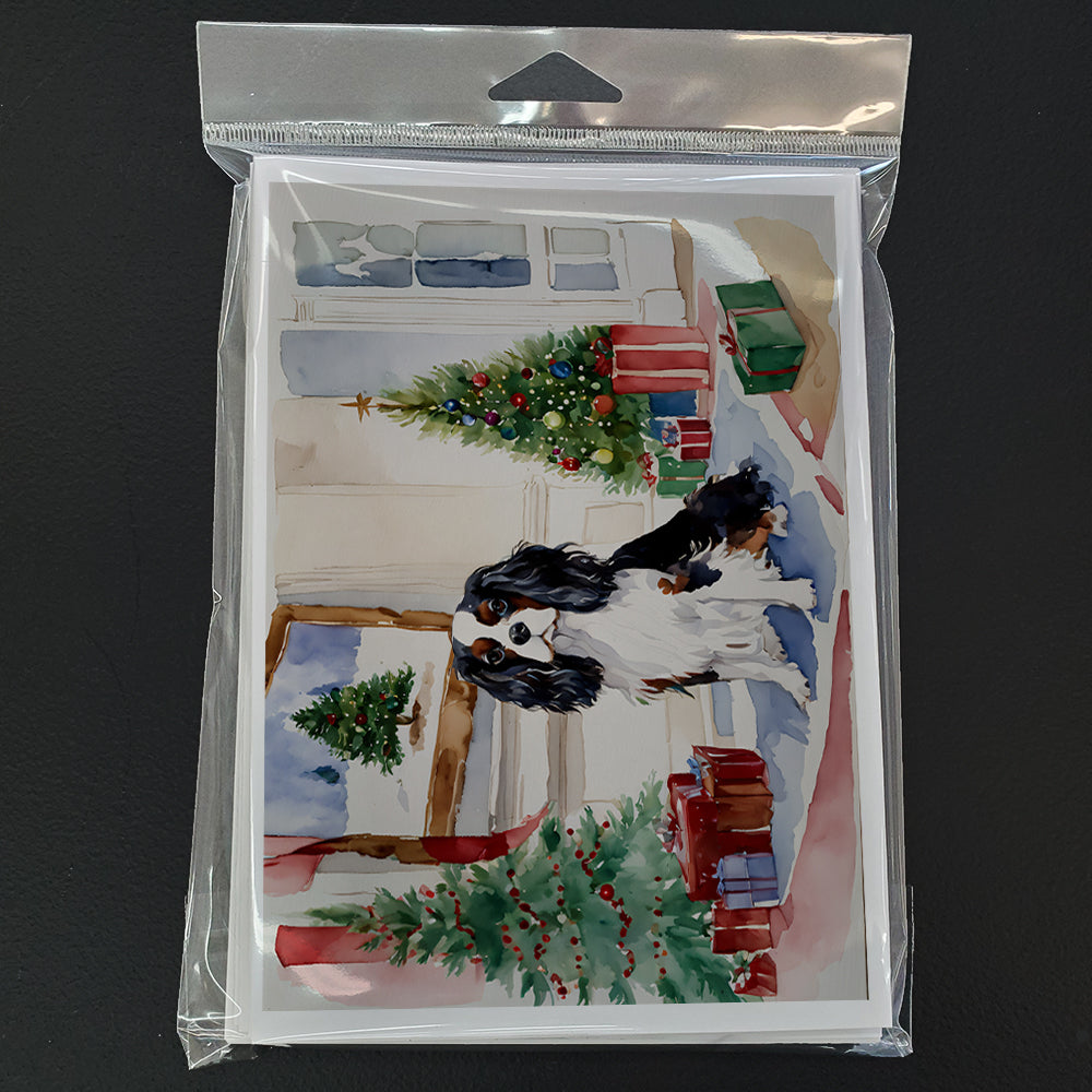 Cavalier Spaniel Christmas Greeting Cards Pack of 8