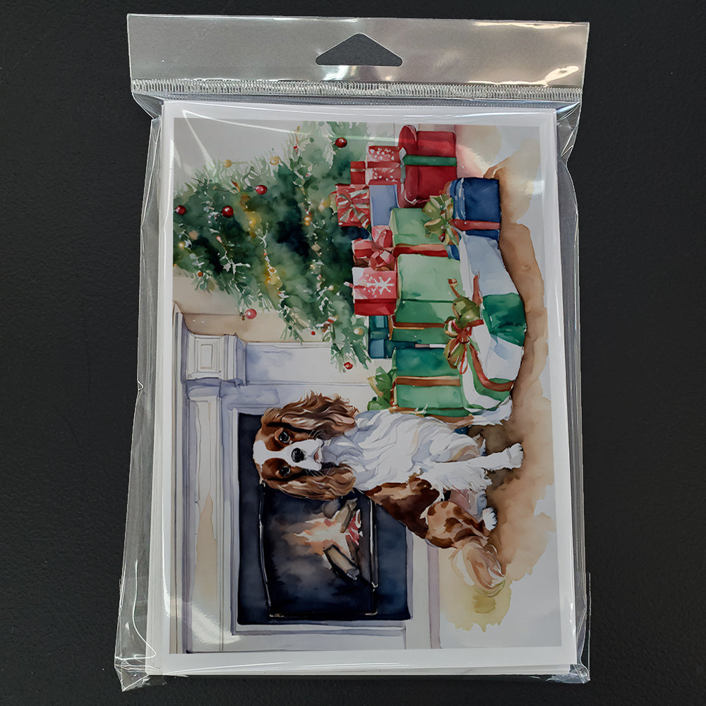 Cavalier Spaniel Christmas Greeting Cards Pack of 8