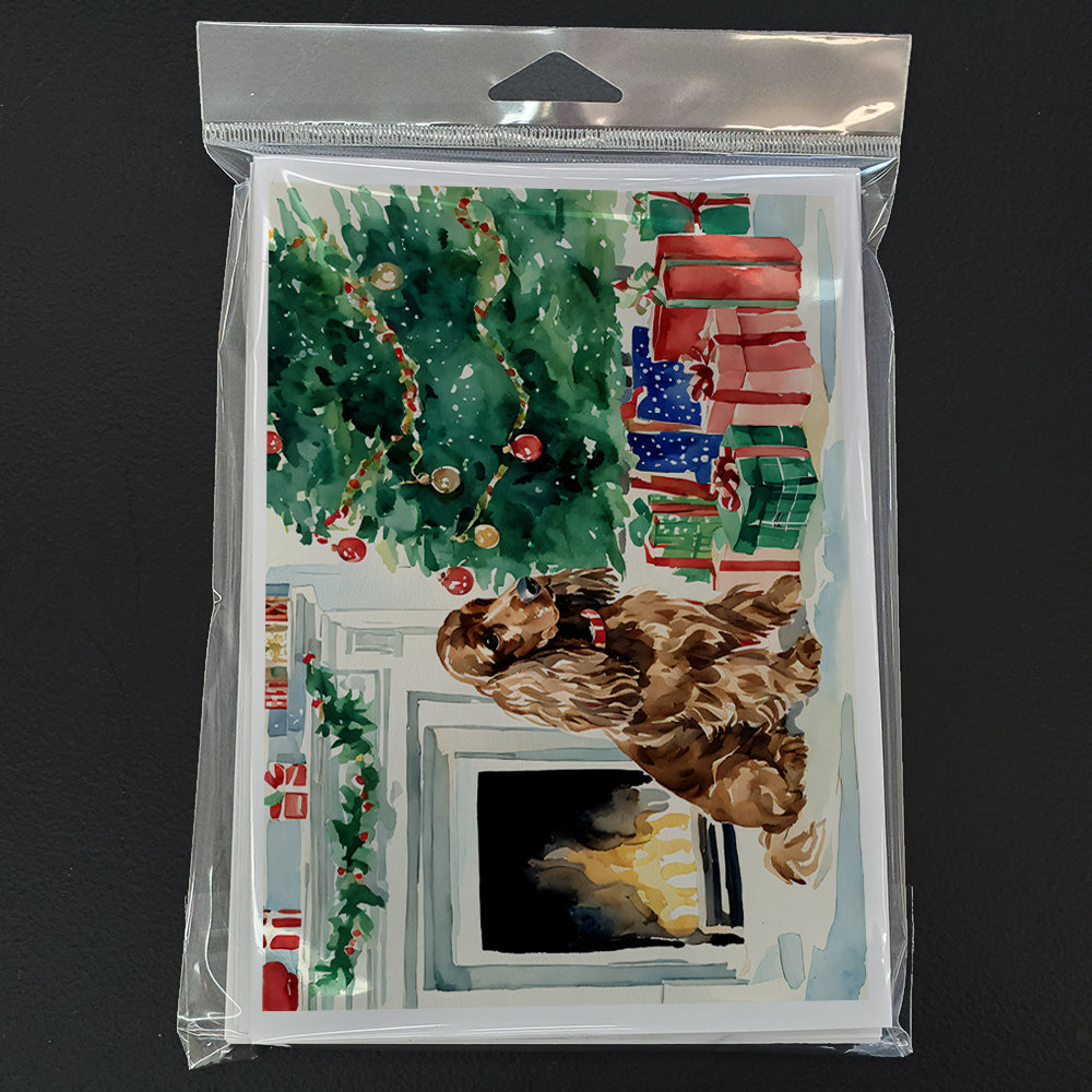 Cocker Spaniel Christmas Greeting Cards Pack of 8