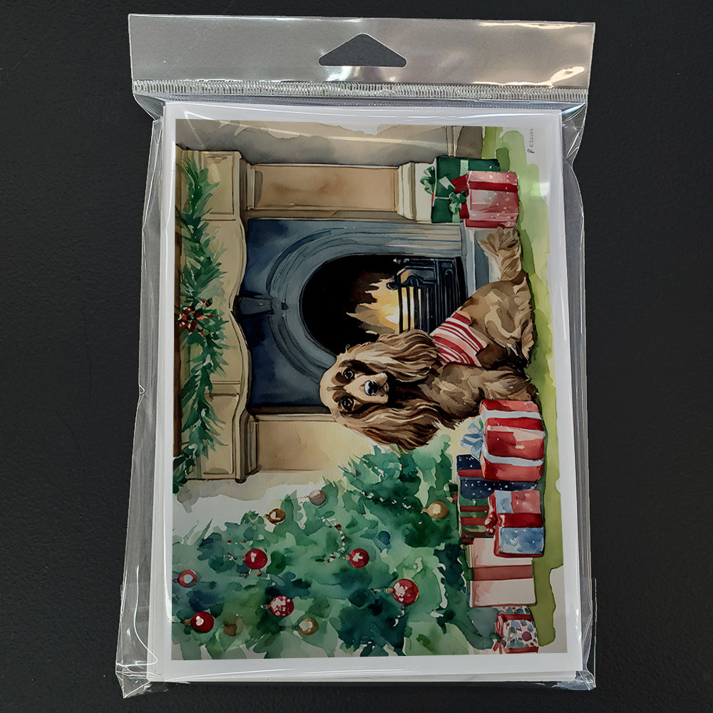 Cocker Spaniel Christmas Greeting Cards Pack of 8