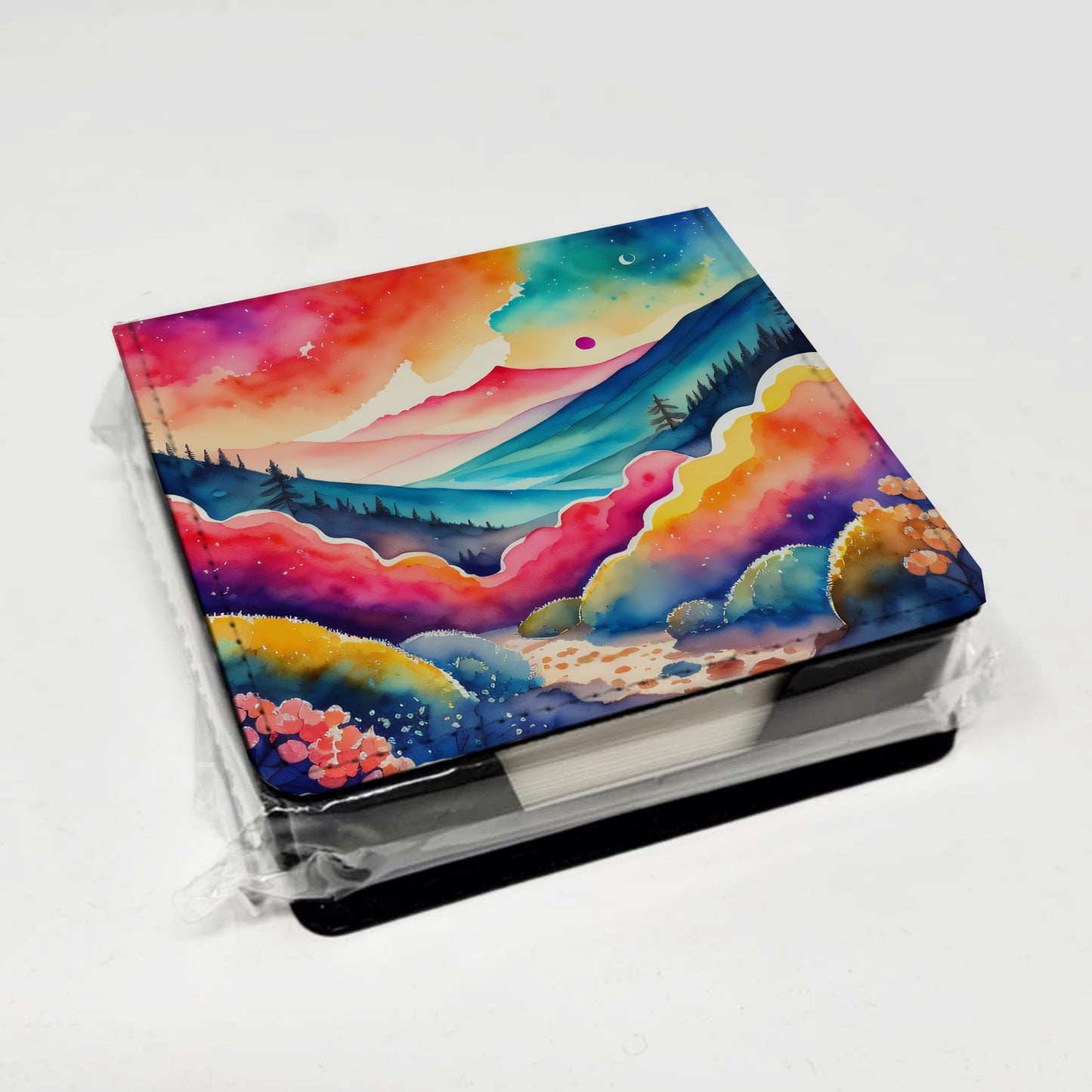 Brunia in Color PU Leather Note Paper Holder