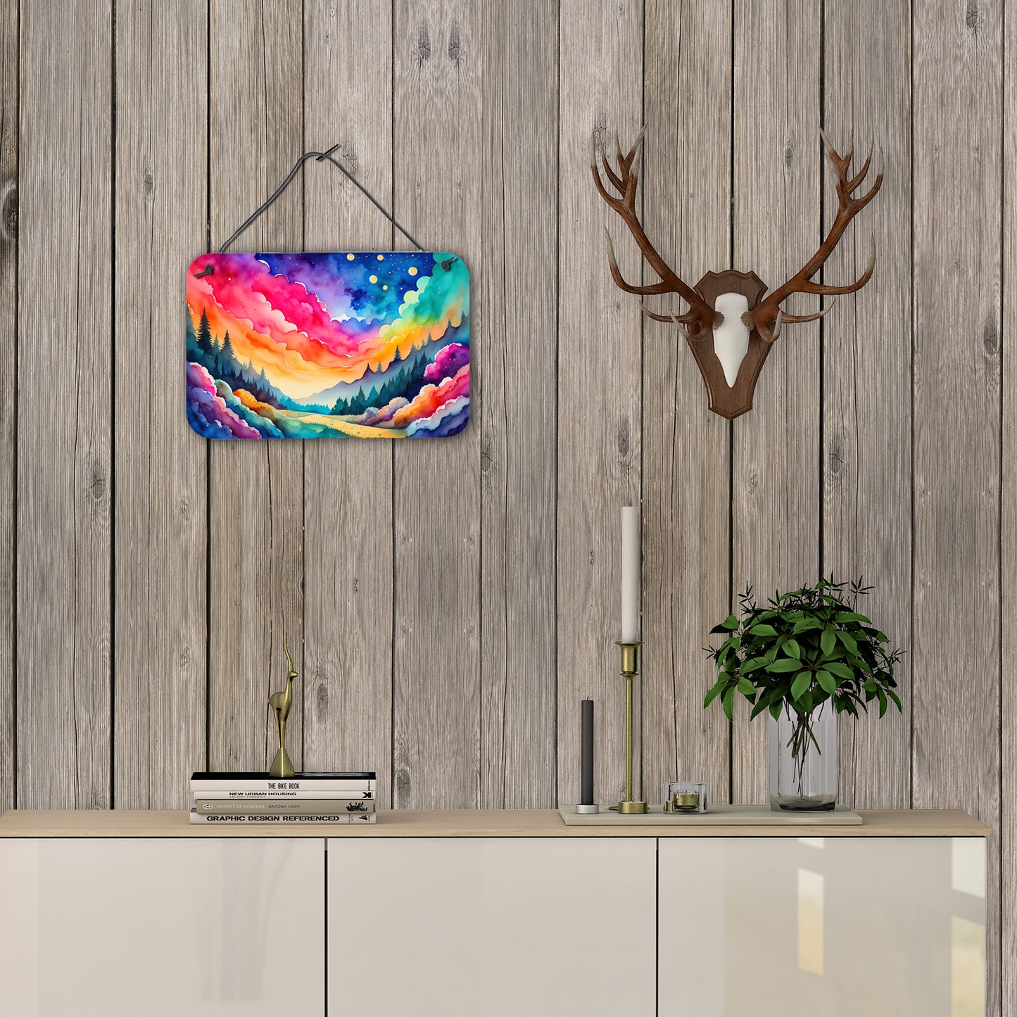 Dusty Miller in Color Wall or Door Hanging Prints