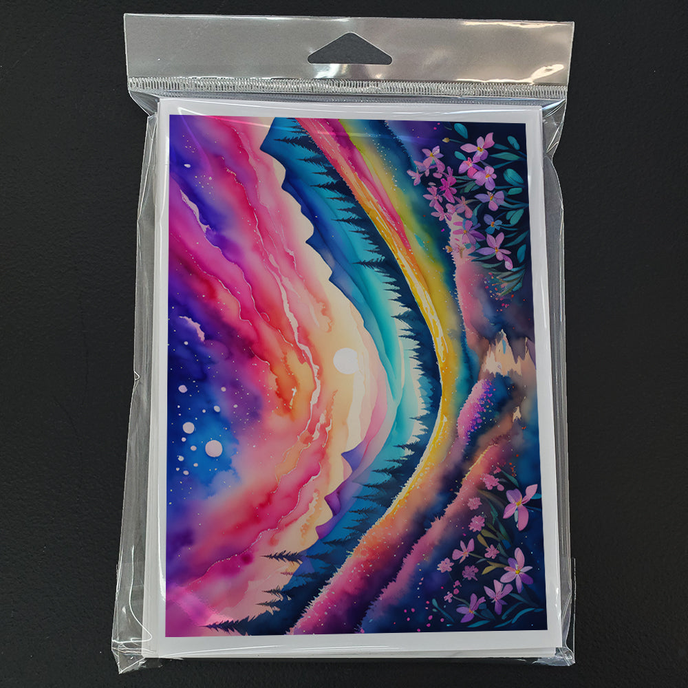Phlox in Color Greeting Cards Pack of 8