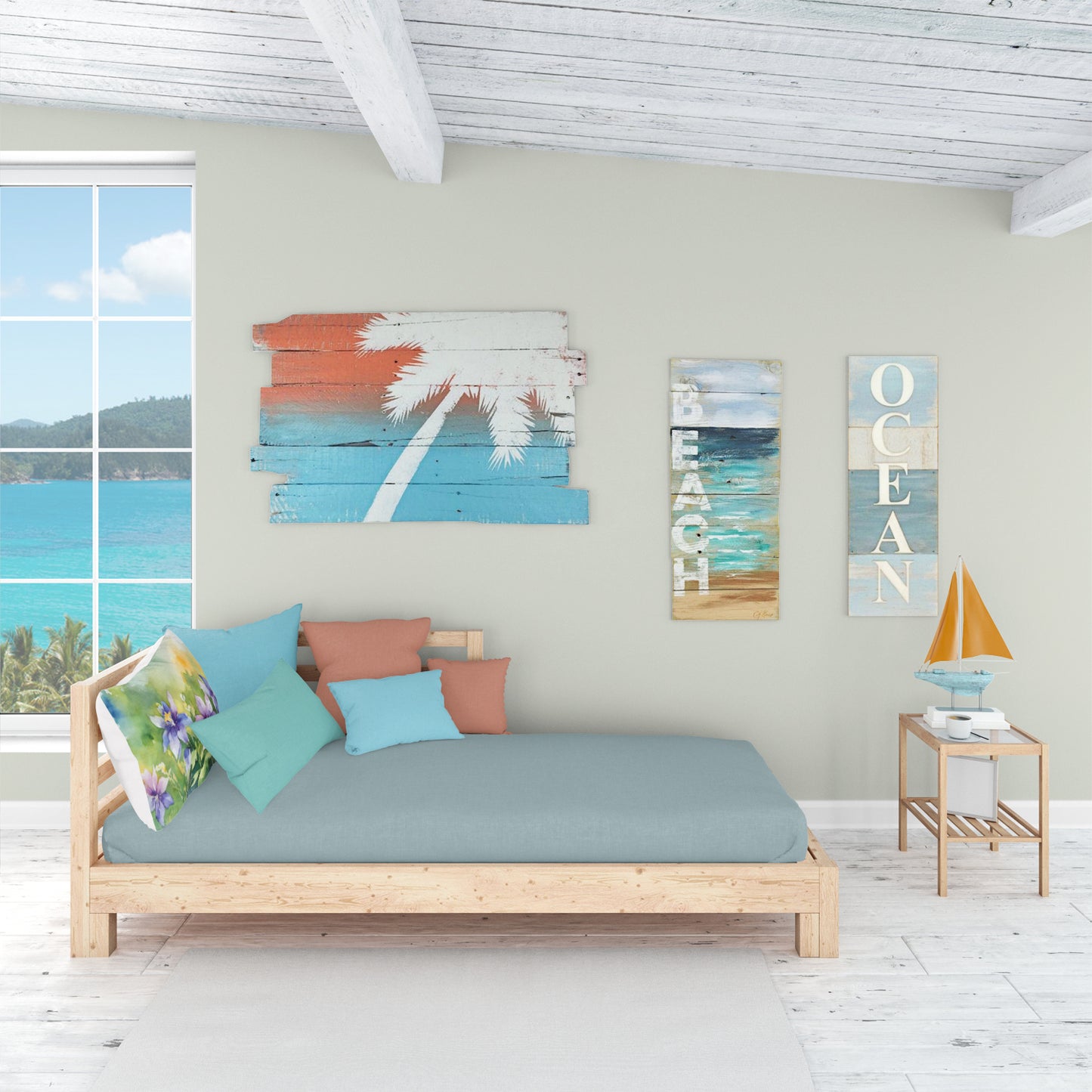 Colorado Rocky Mountain Columbine in Watercolor Standard Pillowcase