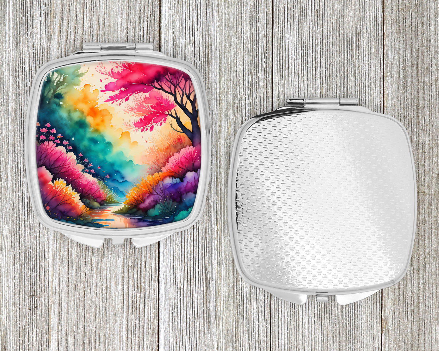 Colorful Azaleas Compact Mirror