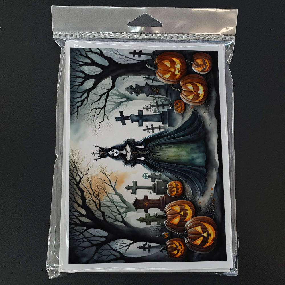 Evil Queen Spooky Halloween Greeting Cards Pack of 8