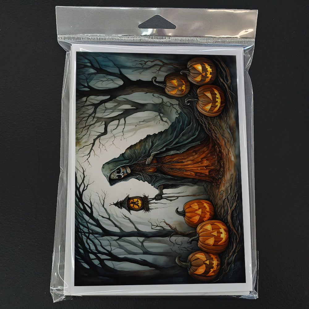 The Weeping Woman Spooky Halloween Greeting Cards Pack of 8