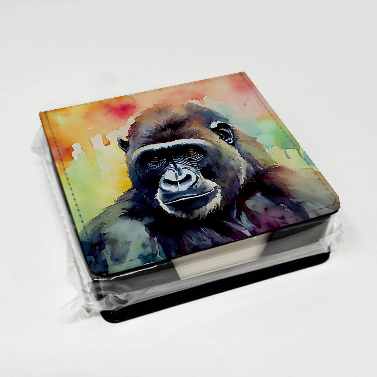 Gorilla PU Leather Note Paper Holder