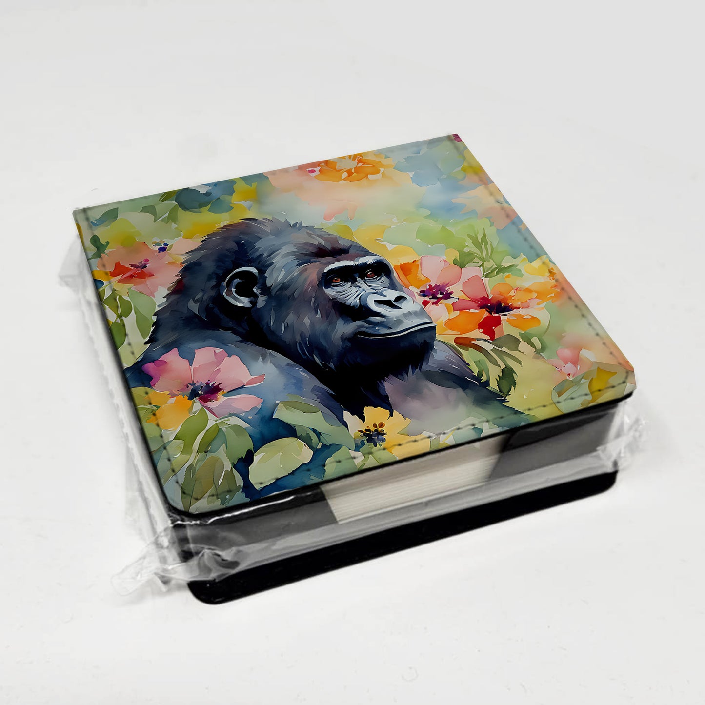 Gorilla PU Leather Note Paper Holder