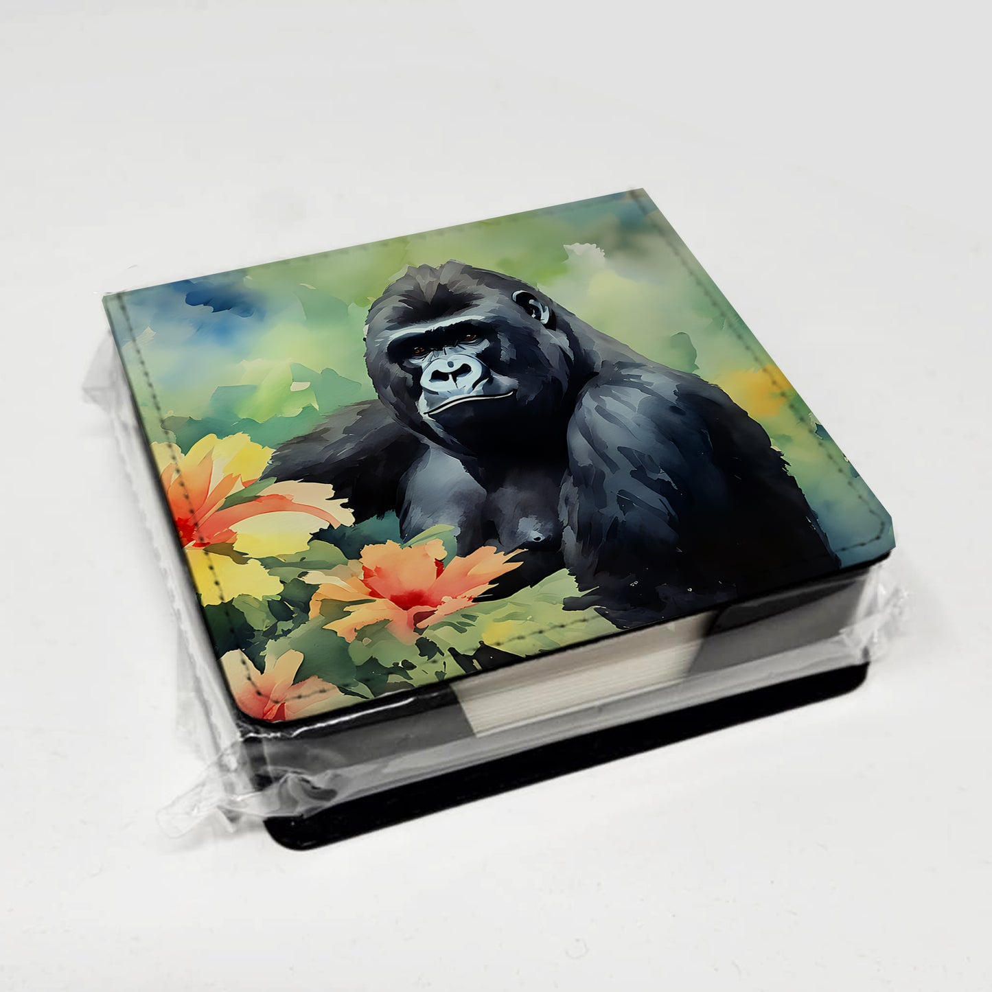 Gorilla PU Leather Note Paper Holder