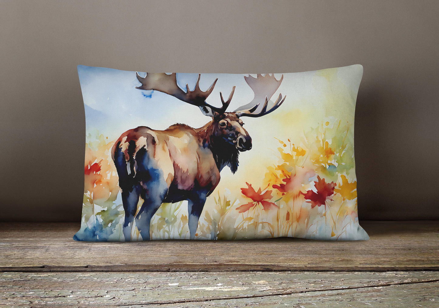 Moose Throw Pillow