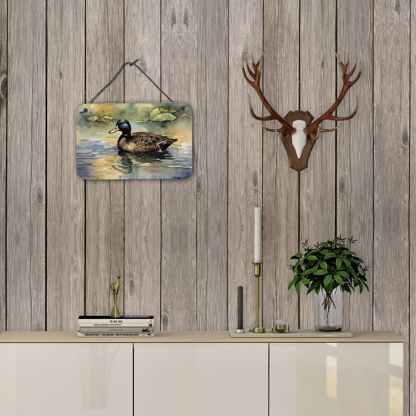 American Black Duck Wall or Door Hanging Prints