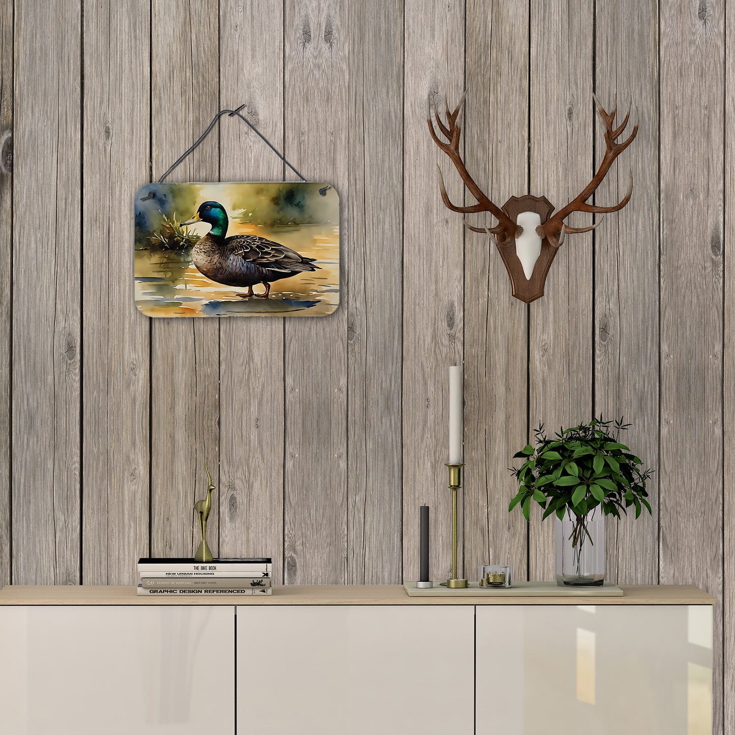 American Black Duck Wall or Door Hanging Prints