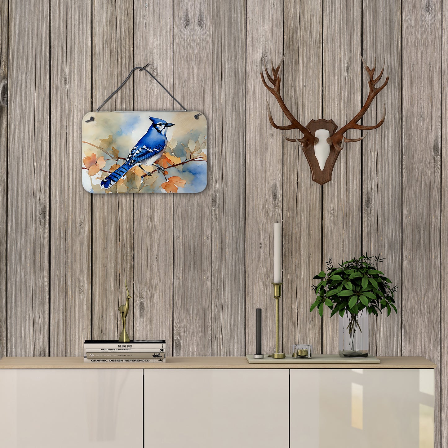 Blue Jay Wall or Door Hanging Prints