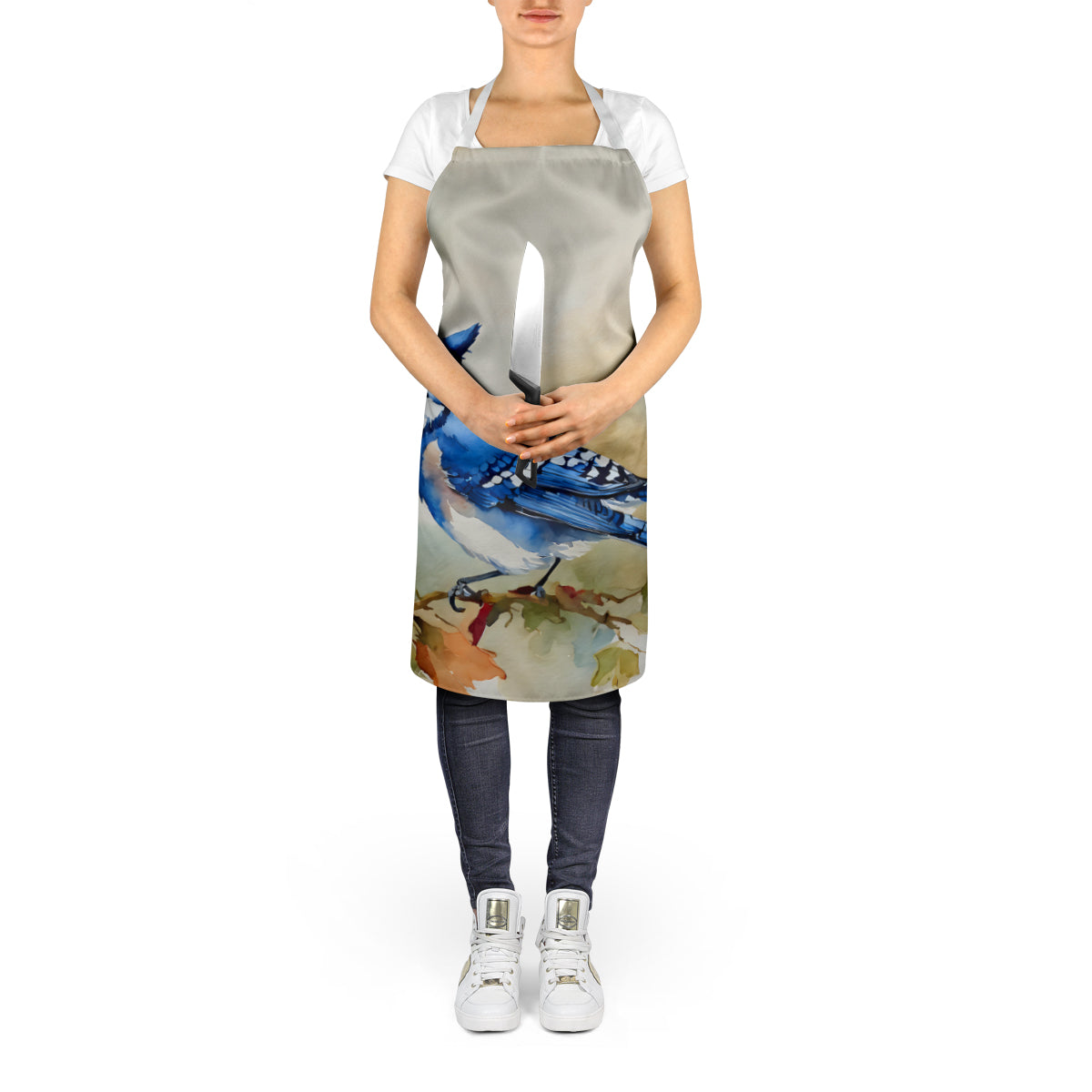 Blue Jay Apron