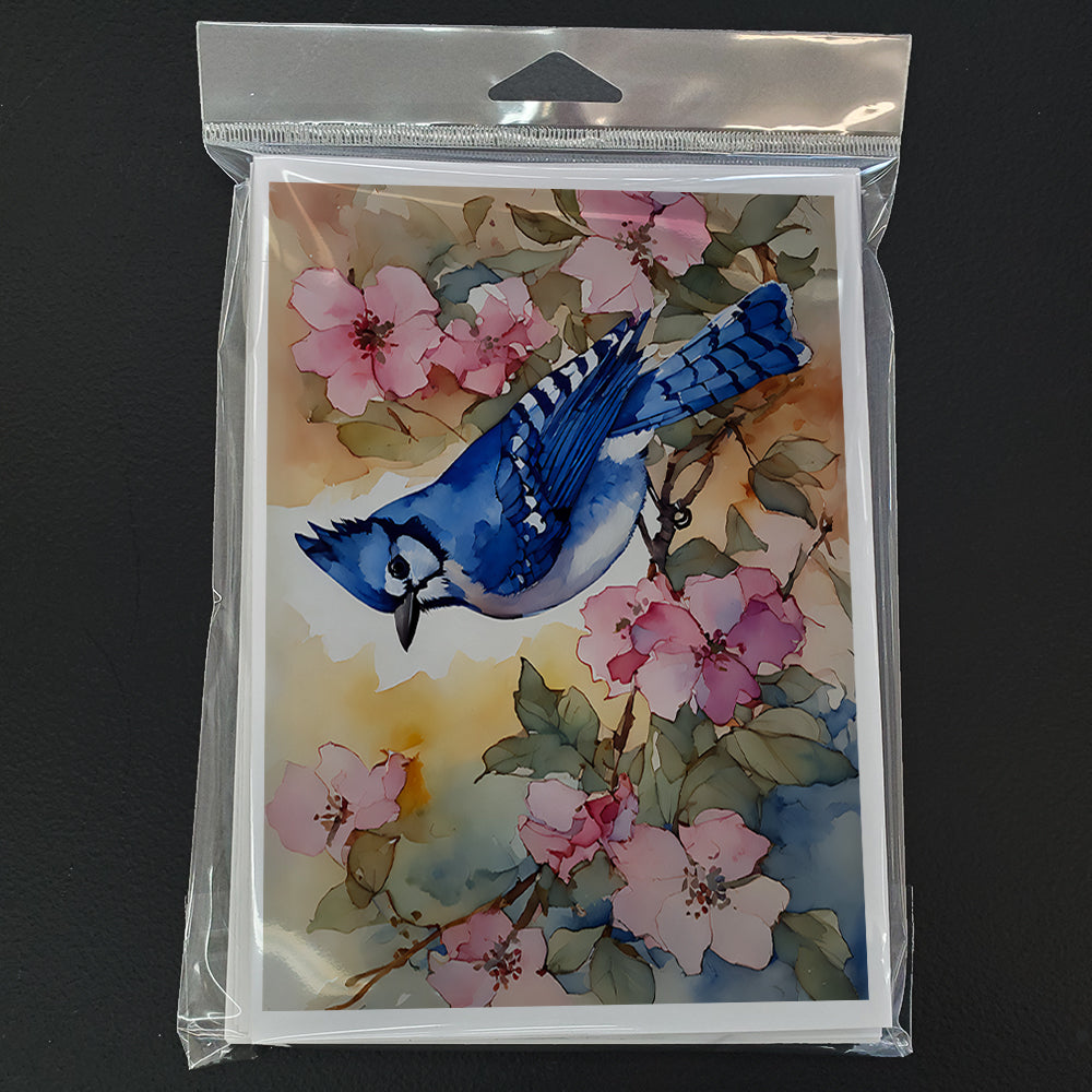 Blue Jay Greeting Cards Pack of 8