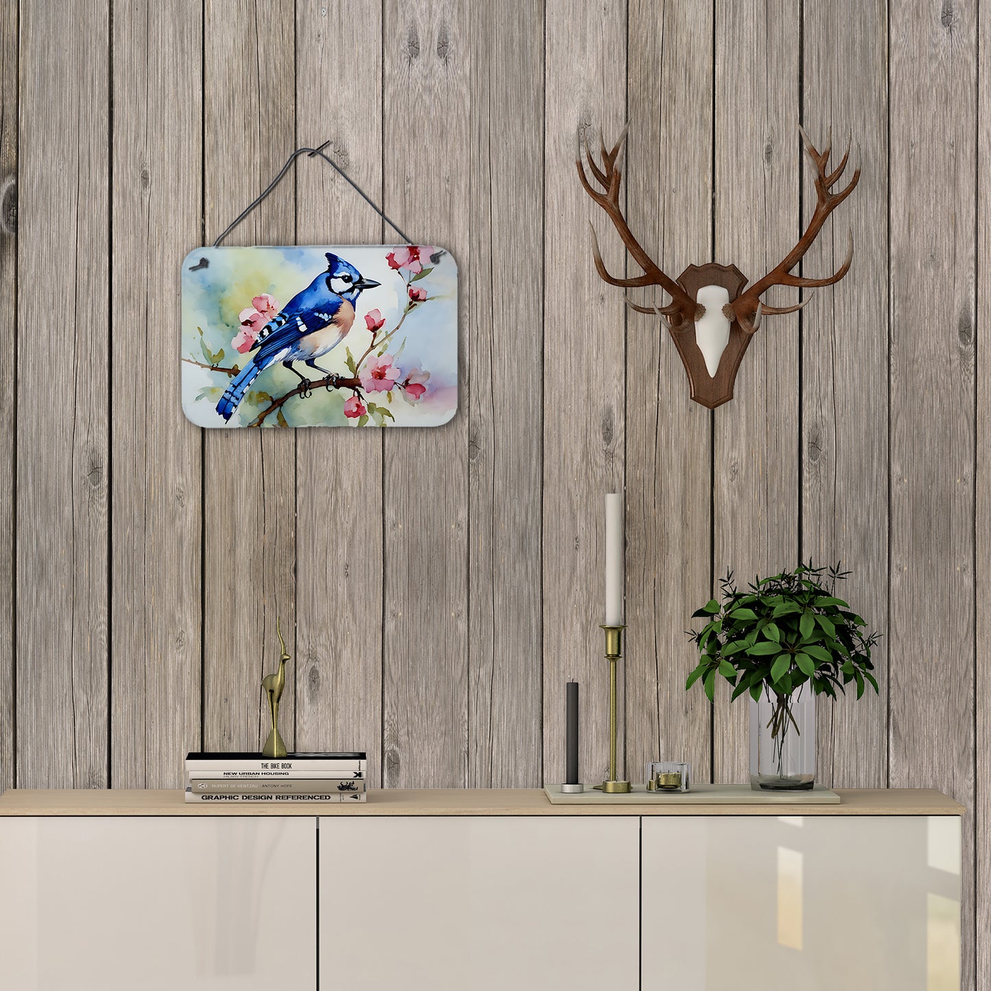 Blue Jay Wall or Door Hanging Prints