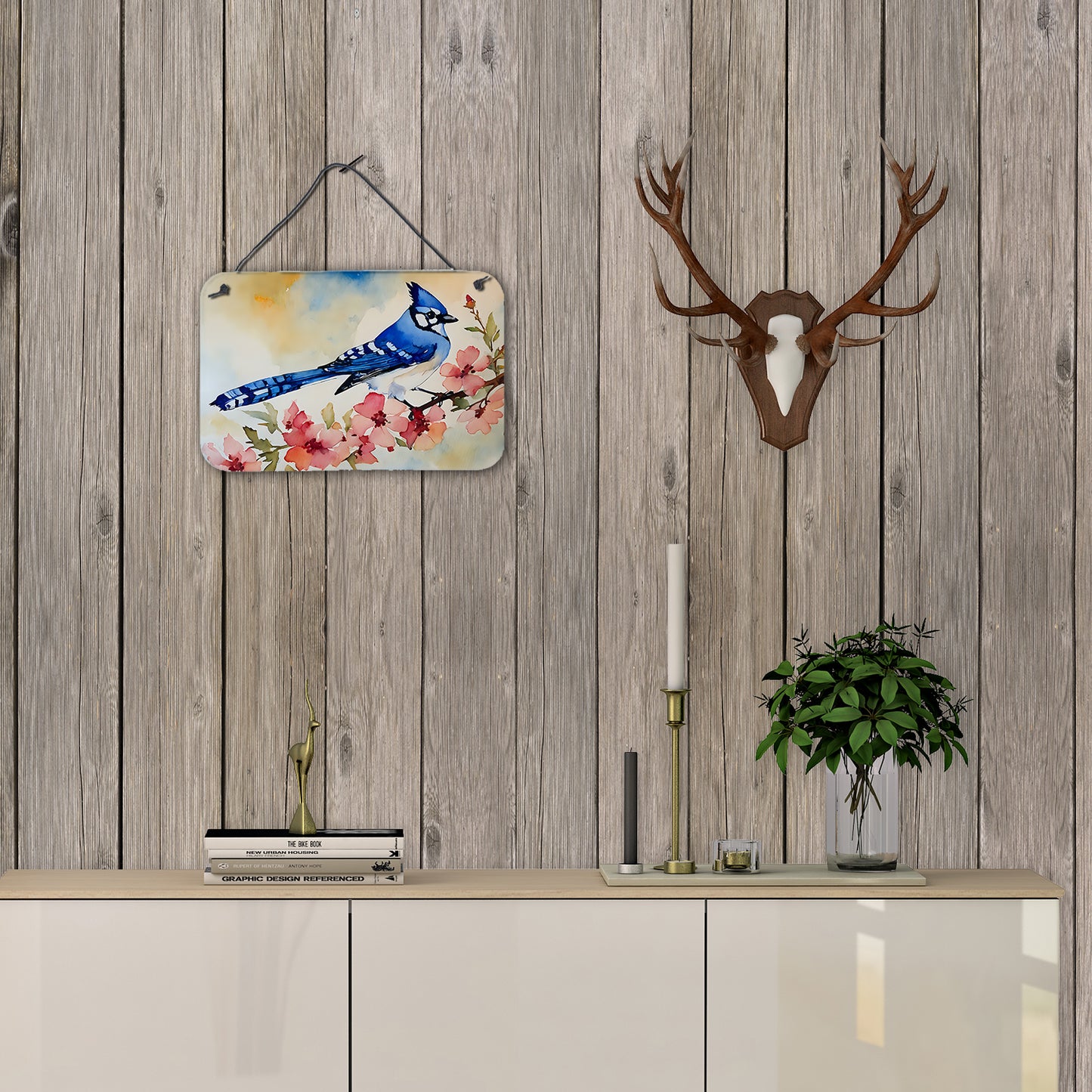 Blue Jay Wall or Door Hanging Prints