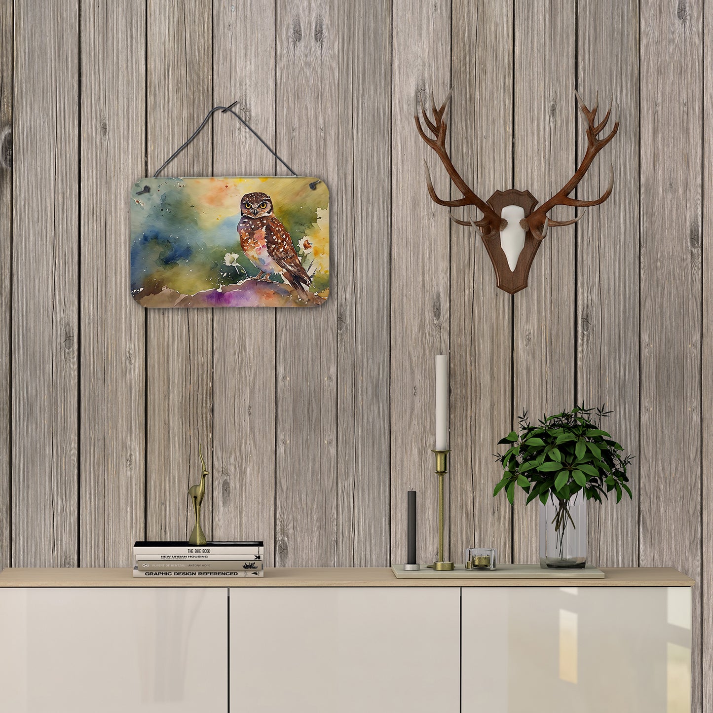 Burrowing Owl Wall or Door Hanging Prints