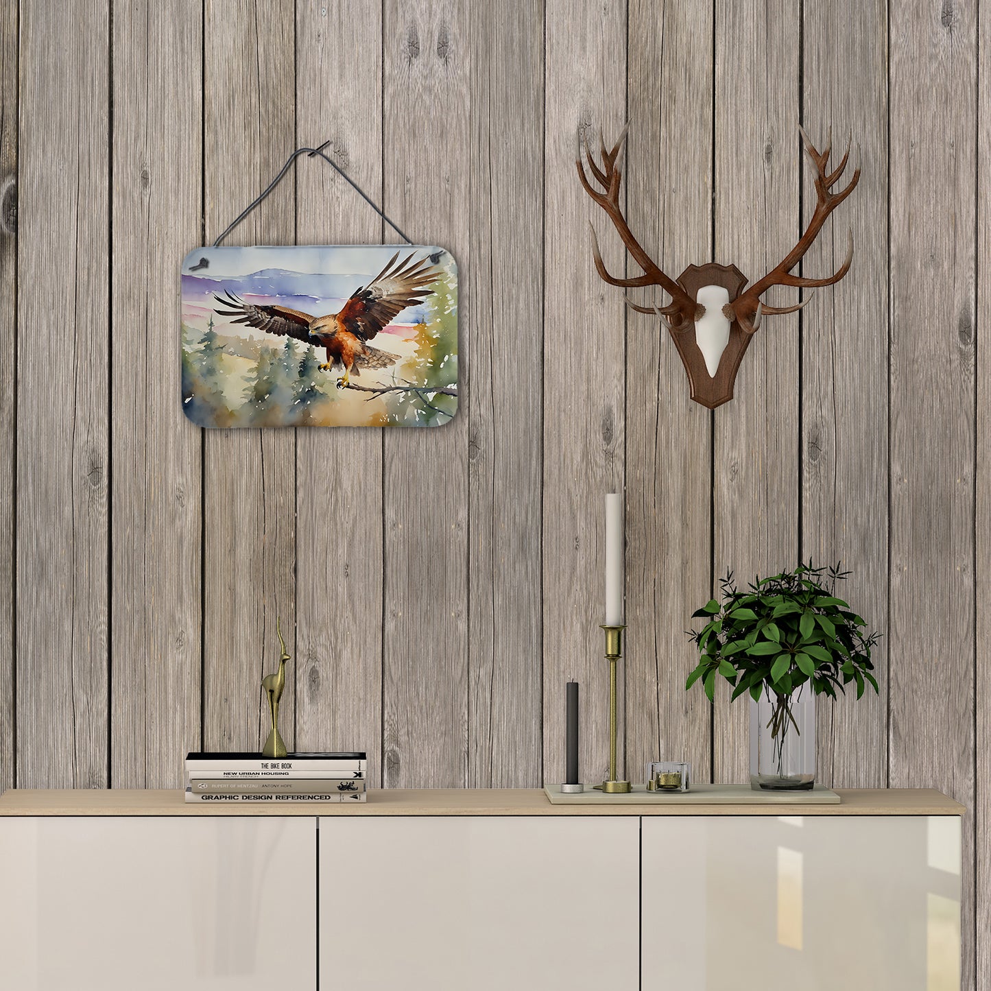 Hawk Wall or Door Hanging Prints