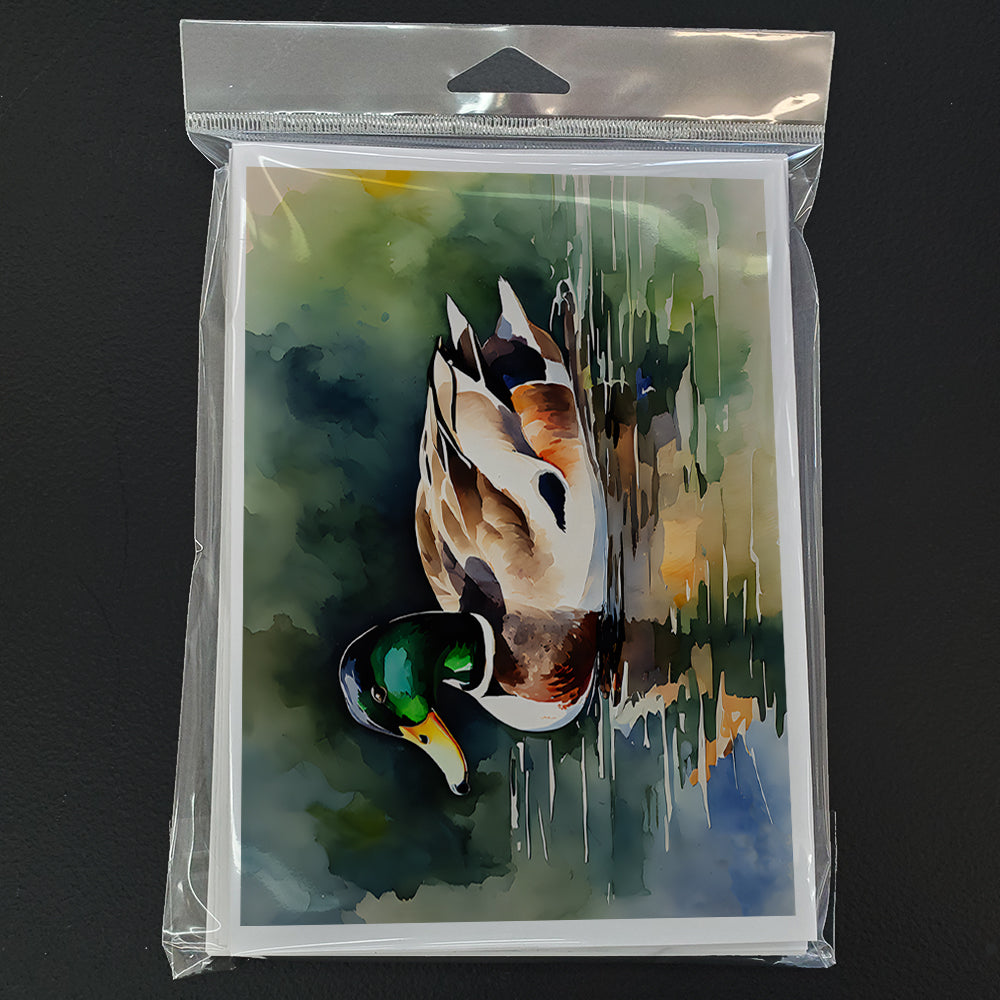 Mallard Greeting Cards Pack of 8