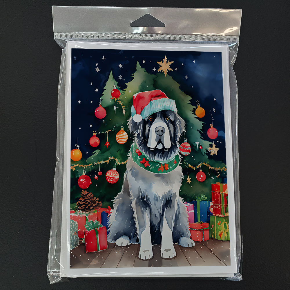 Newfoundland Christmas Greeting Cards Pack of 8
