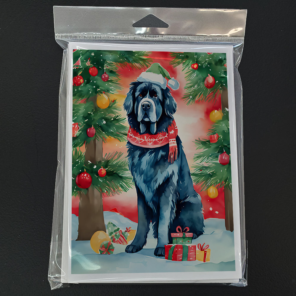 Newfoundland Christmas Greeting Cards Pack of 8