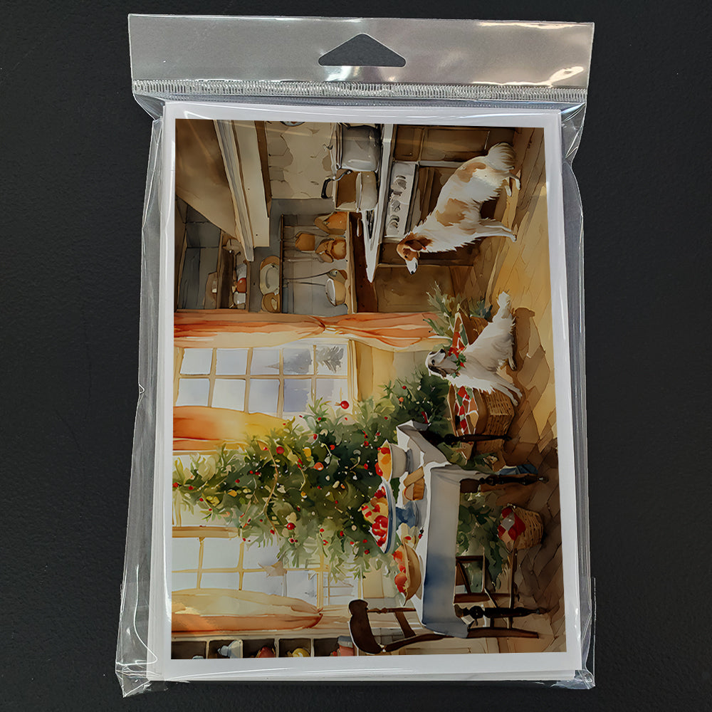 Borzoi Christmas Cookies Greeting Cards Pack of 8