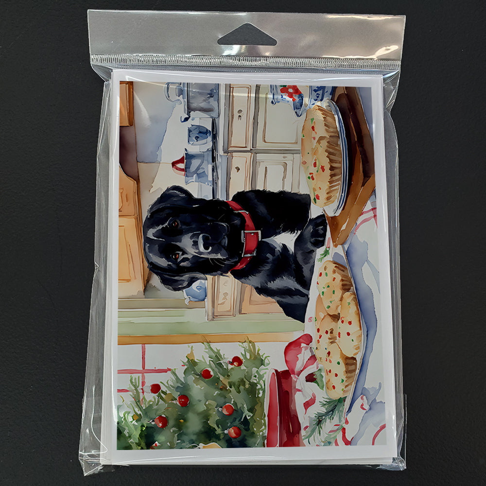 Labrador Retriever Christmas Cookies Greeting Cards Pack of 8
