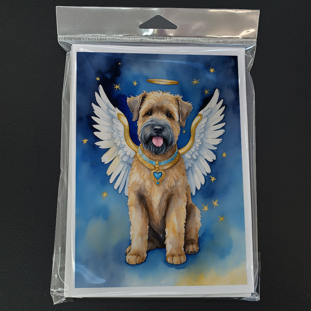 Bouvier des Flandres My Angel Greeting Cards Pack of 8