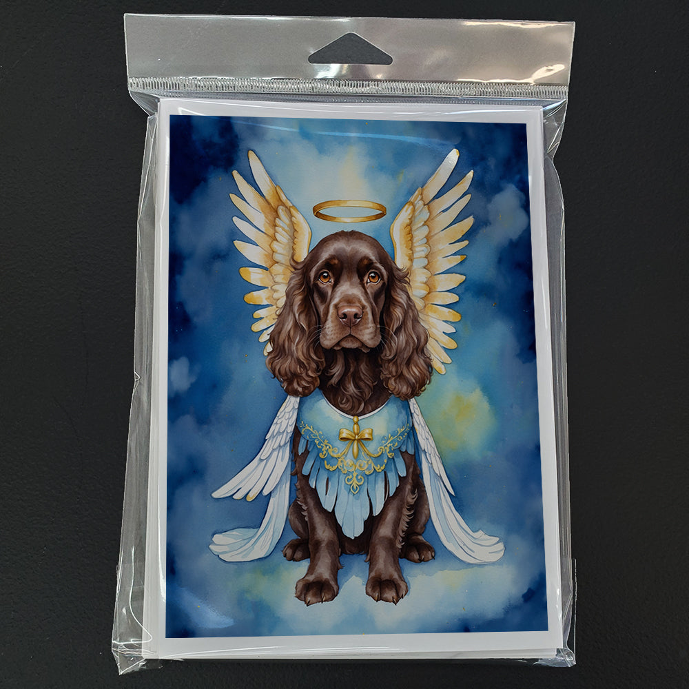 Cocker Spaniel My Angel Greeting Cards Pack of 8
