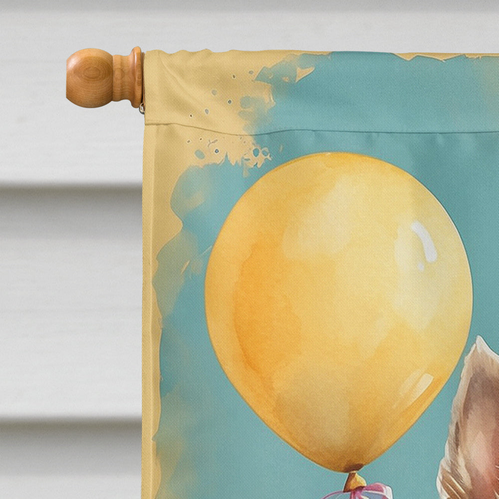 Westie Happy Birthday House Flag