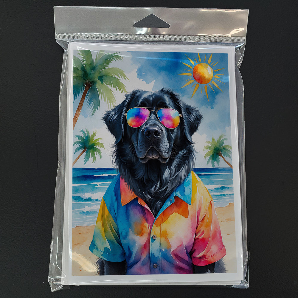 Newfoundland Summer Beach Time Greeting Cards Pack of 8