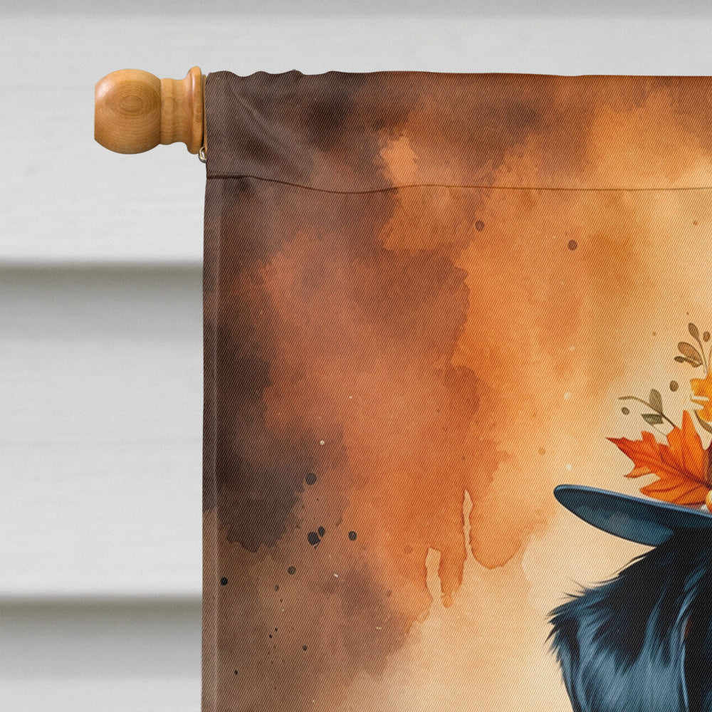 Rottweiler Thanksgiving House Flag