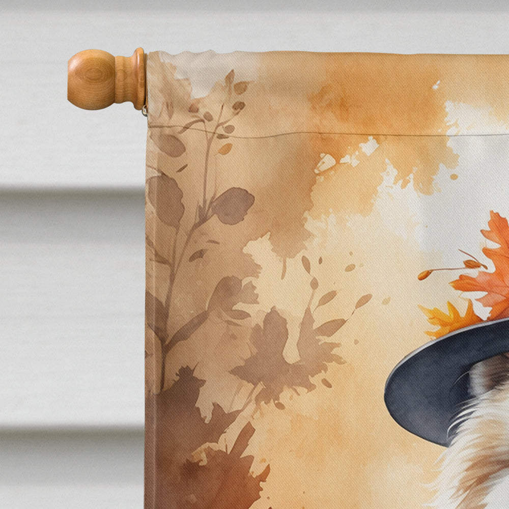Samoyed Thanksgiving House Flag