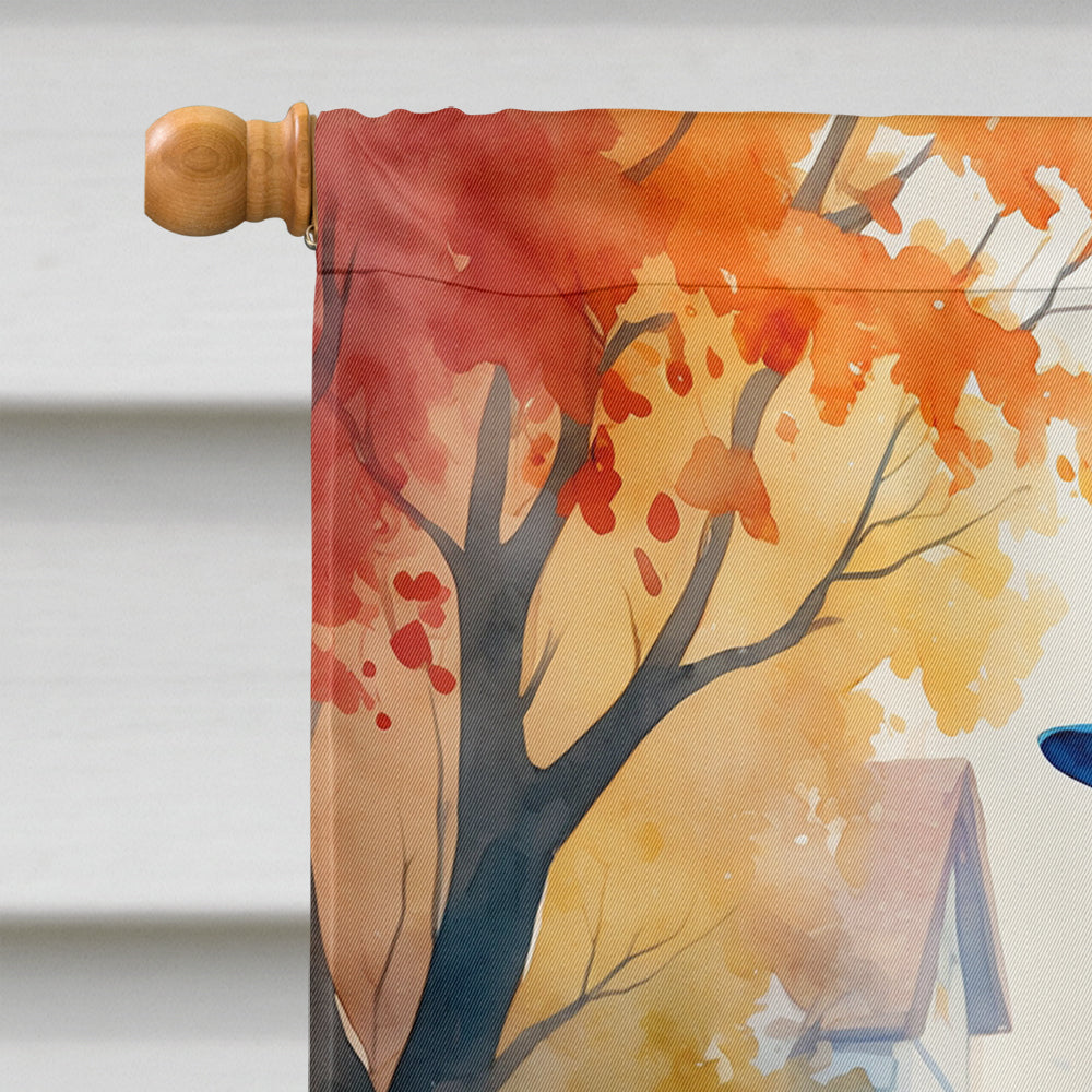 German Shepherd Halloween Trick or Treat House Flag