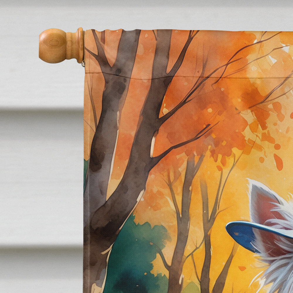Westie Halloween Trick or Treat House Flag