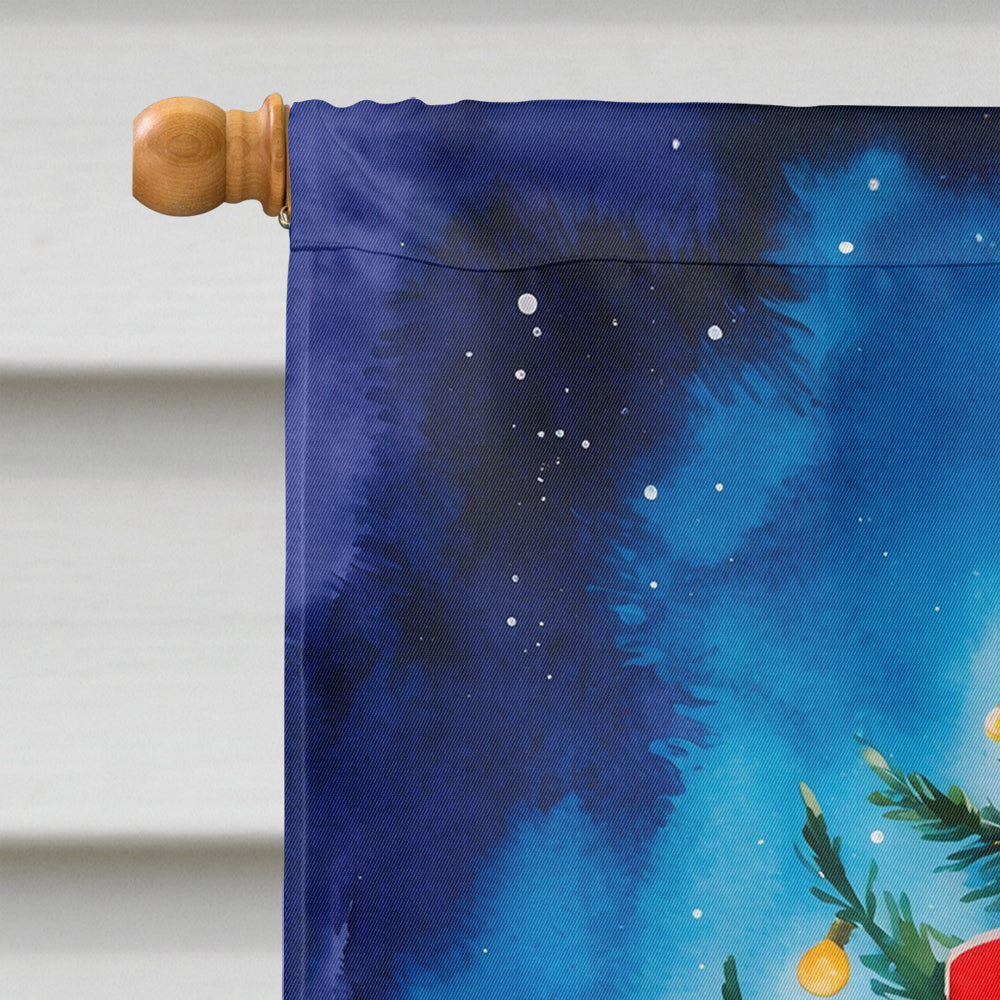 Vizsla Christmas House Flag