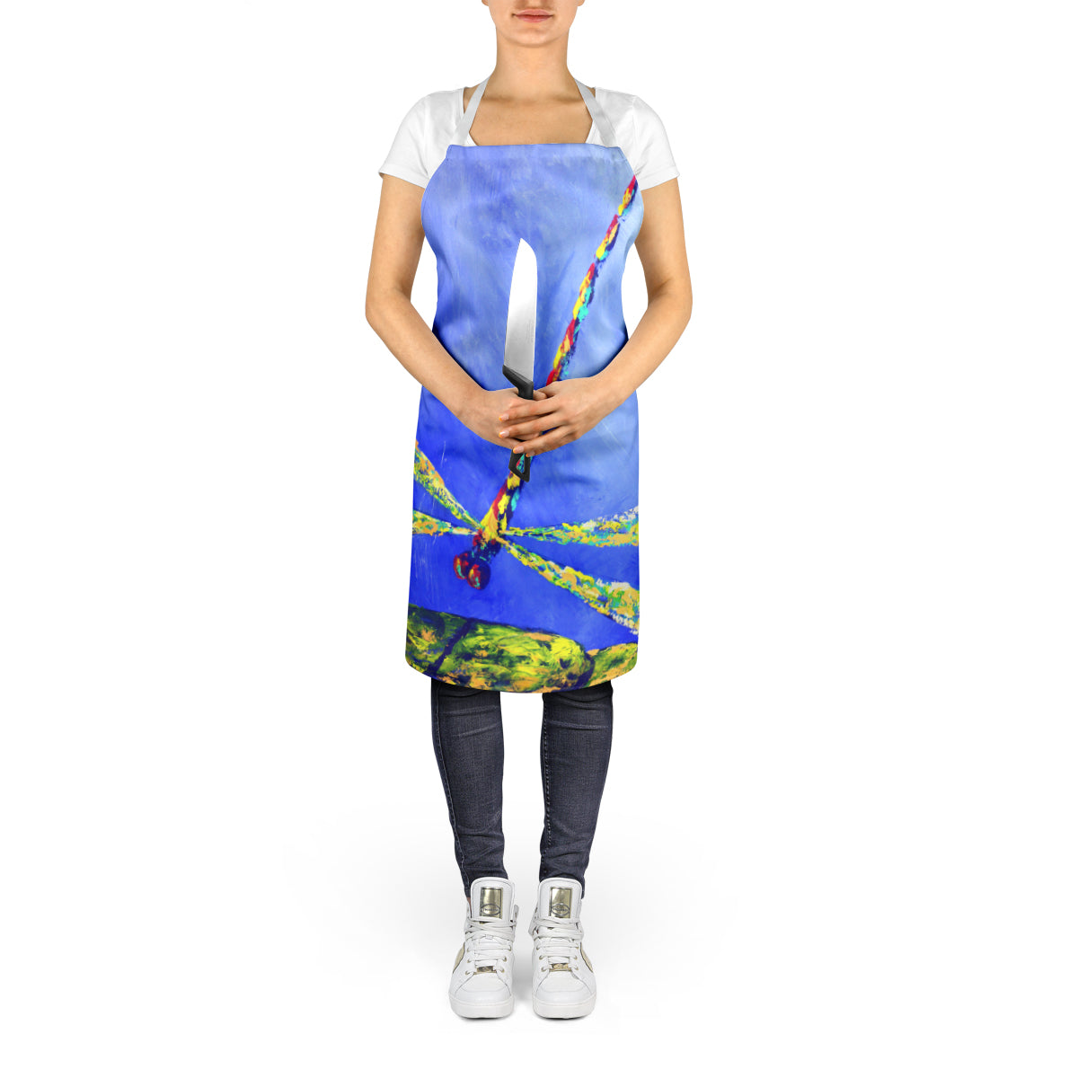 Blue Dragonfly Apron