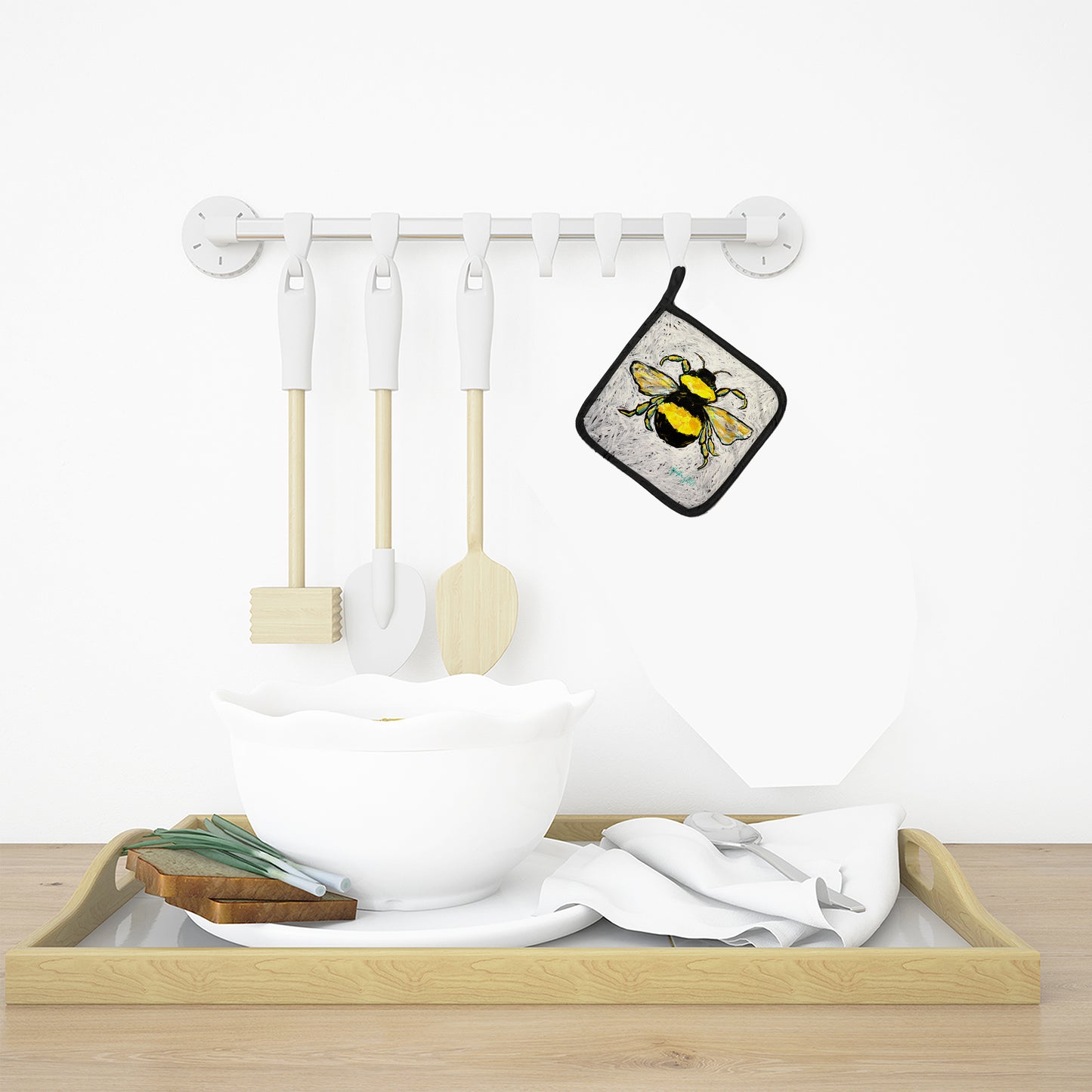 Buzzbee Bumblebee Pair of Pot Holders