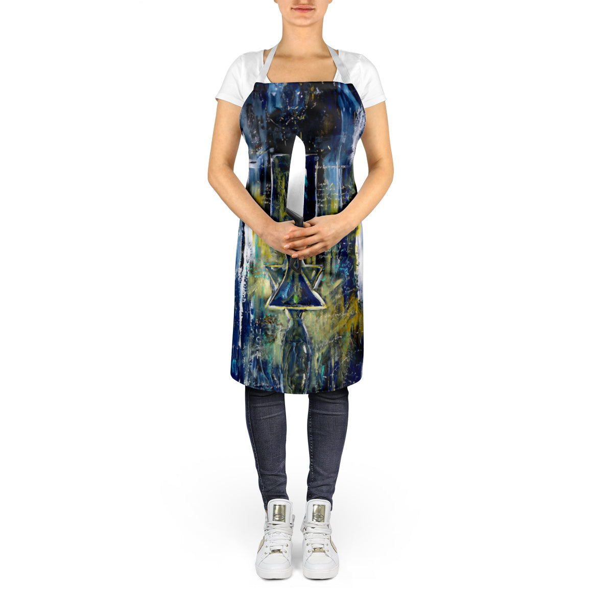 Glimer Star of David Apron