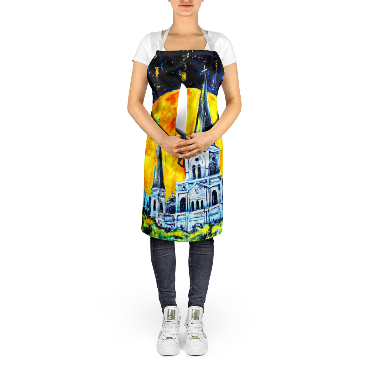 Moonlight Shadows Apron