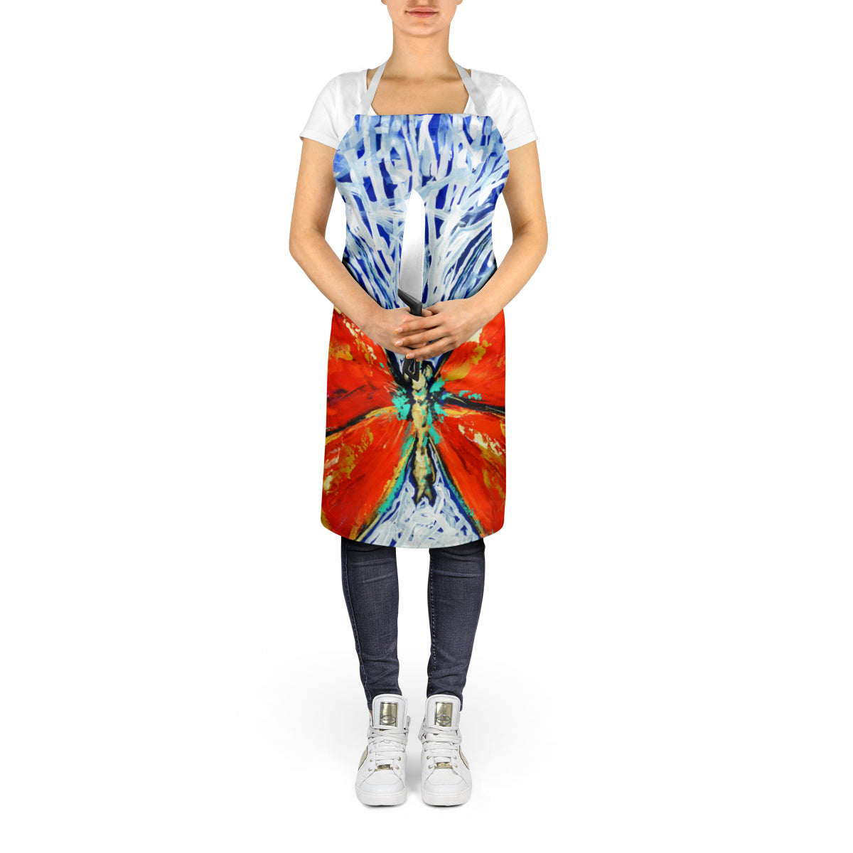 Red Glider Butterfly Apron