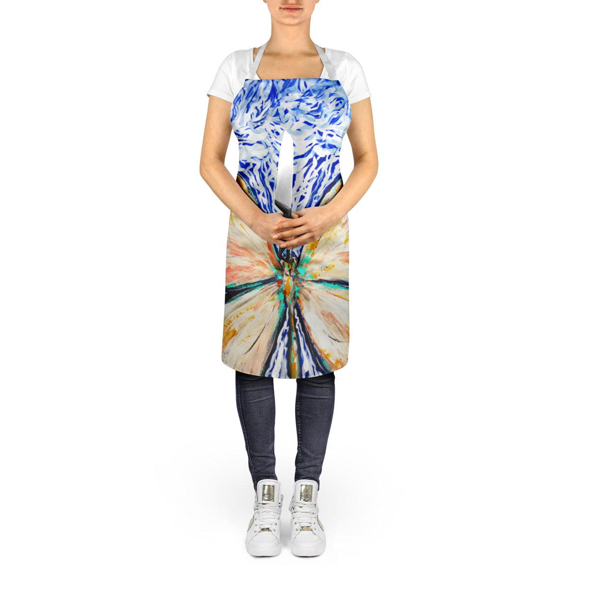 Butterfly Violet Tip Apron