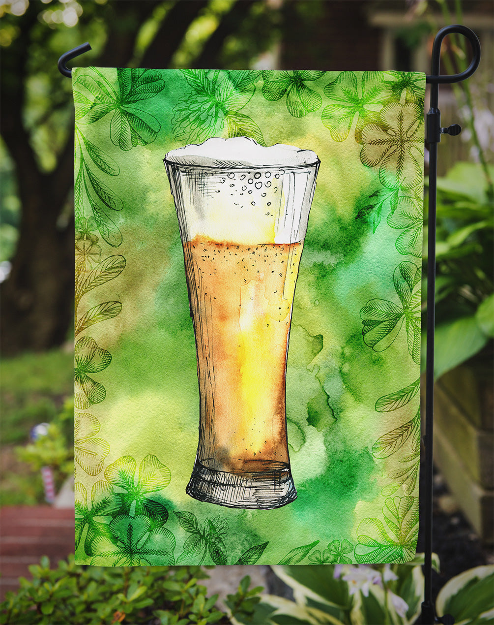 Irish Beer Tall Garden Flag
