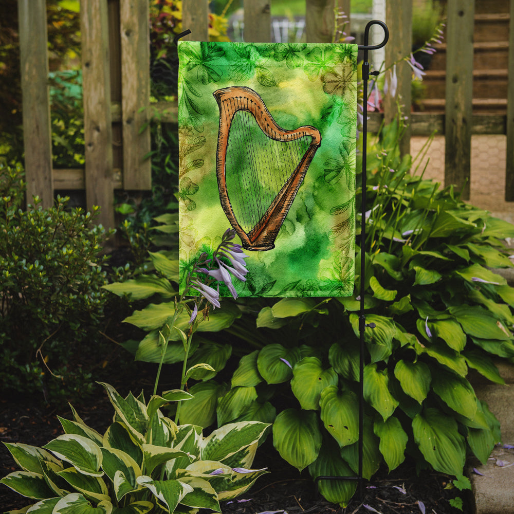 Irish Harp Garden Flag