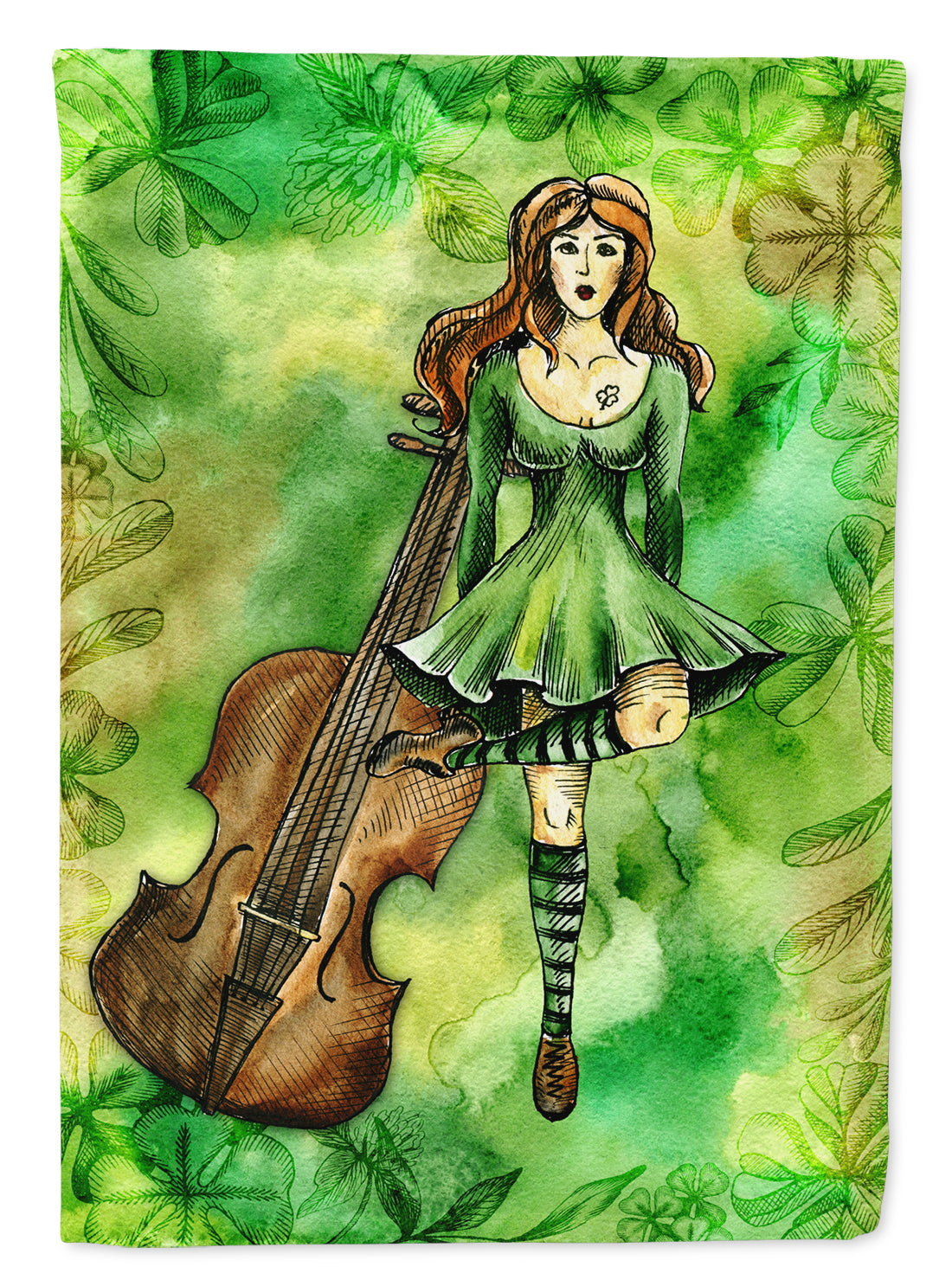 Buy this Irish Dance Garden Flag