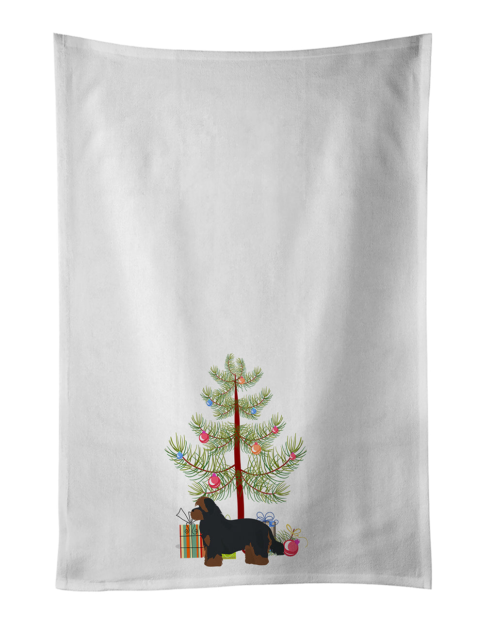 Buy this Shorkie #1 Christmas Tree Kitchen Towel Set of 2