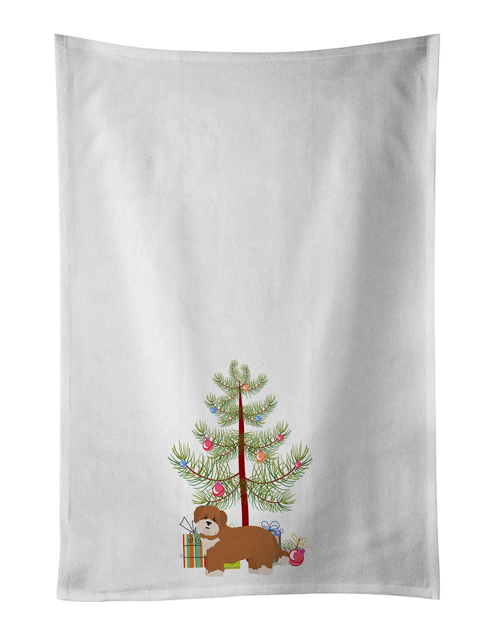 Buy this Shorkie #2 Christmas Tree Kitchen Towel Set of 2